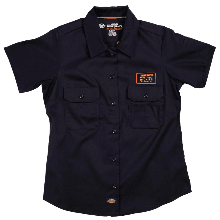 Traeger x Dickies Women's Ultimate Grilling Shirt - Dark Navy