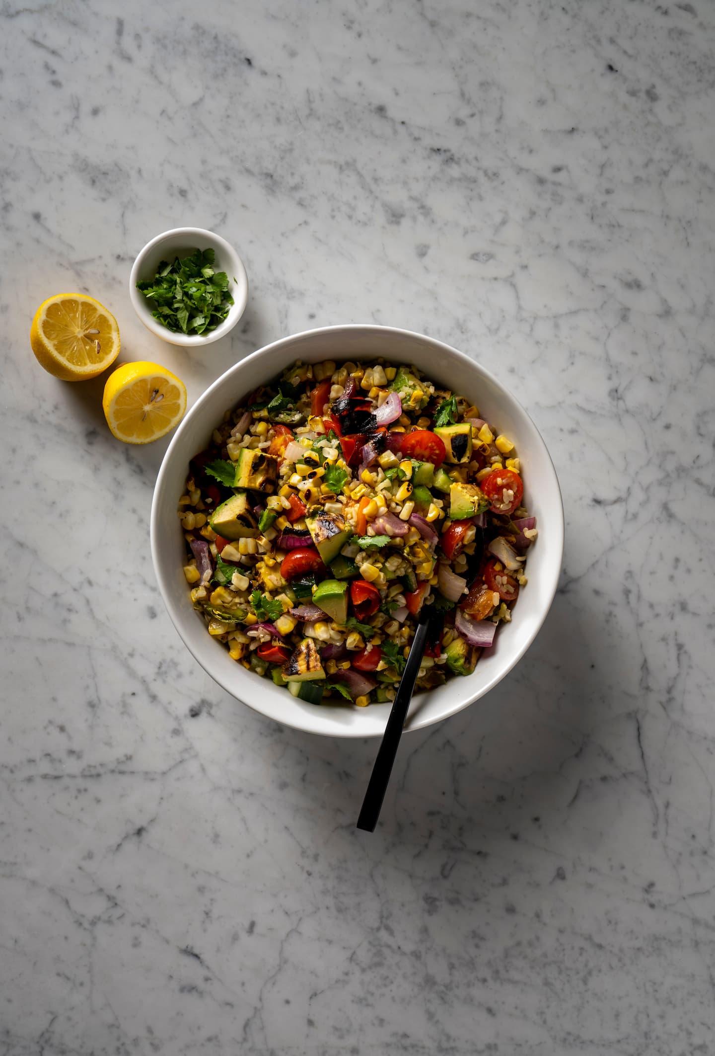 Grilled Veggie Grain Bowl