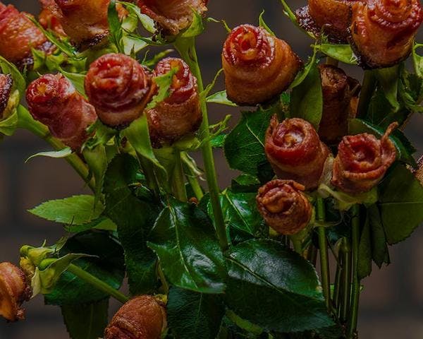 How To Make Bacon Rosesimage