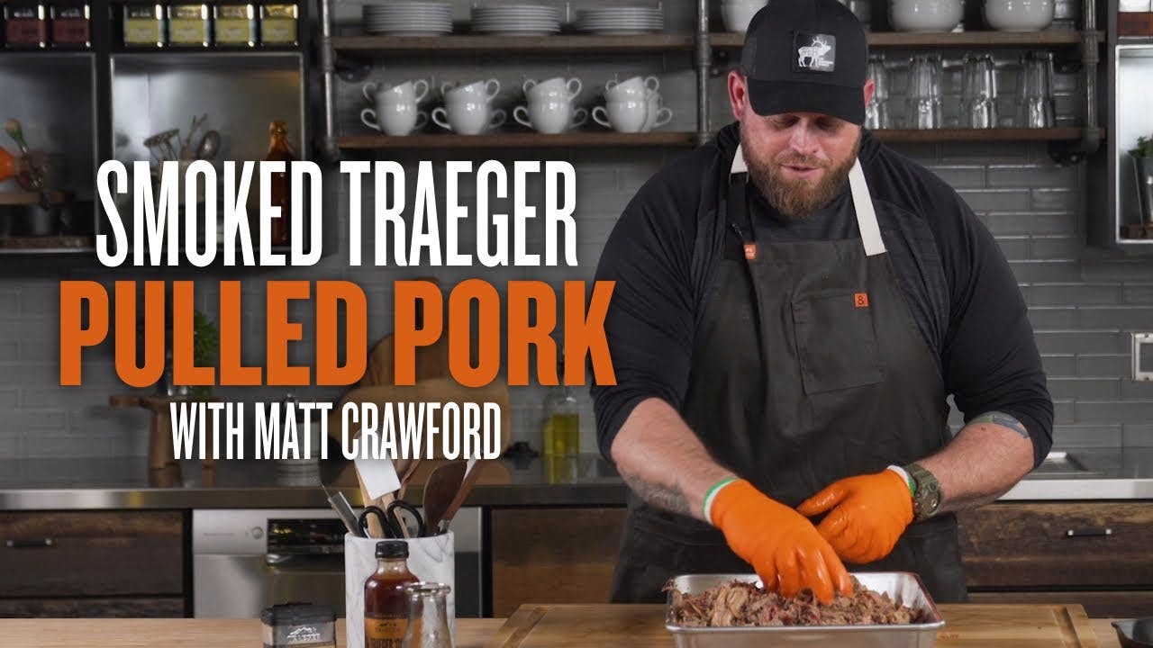 Smoked Traeger Pulled Pork Full Recipe | Traeger Grills thumbnail