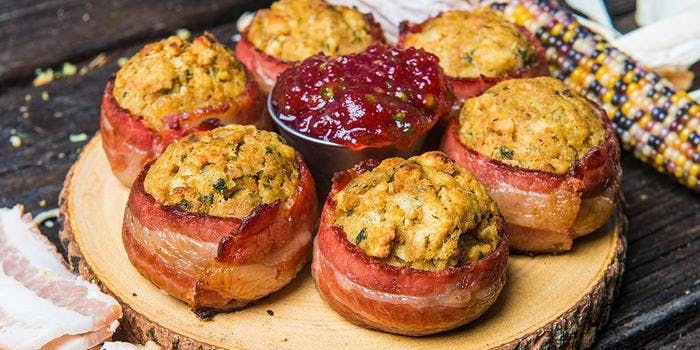 image of Turkey Stuffing Bacon Balls