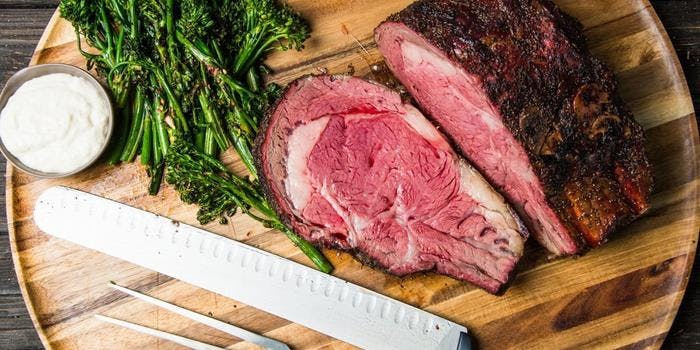 image of Slow Smoked and Roasted Prime Rib