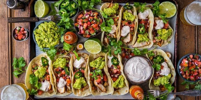 image of Loaded Grilled Chicken Tacos