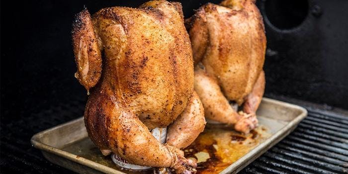 image of Roasted Beer Can Chicken