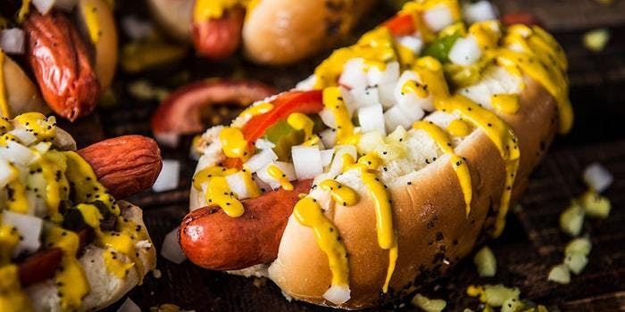 image of Grilled Chicago Hot Dog