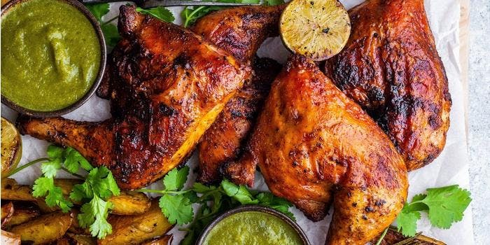 image of Grilled Paprika Chicken with Jalapeño Salsa