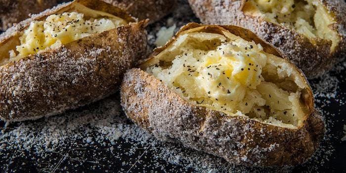 image of Salt-Crusted Baked Potatoes