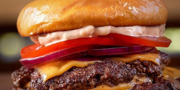 image of Flat Top Porcini-Dusted Smashed Burger