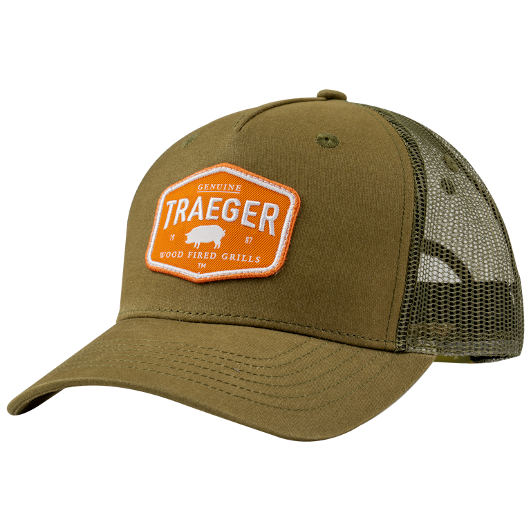 Traeger Certified Curved Brim Trucker Hat