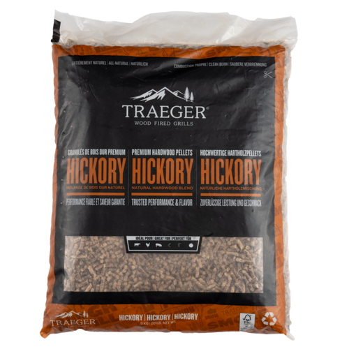 Traeger Hickory FSC BBQ Wood Pellets
