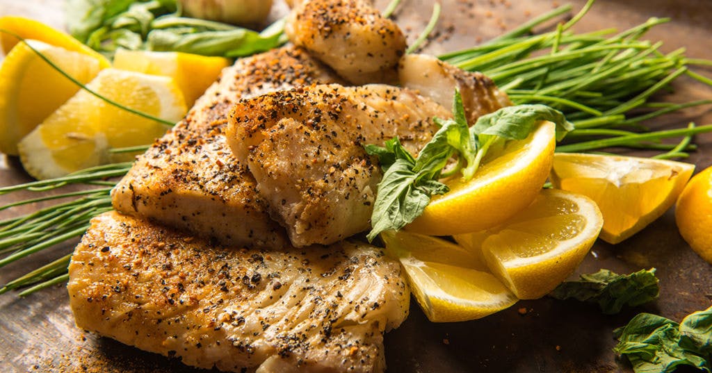 Roasted Cod With Meyer Lemon Herb Butter