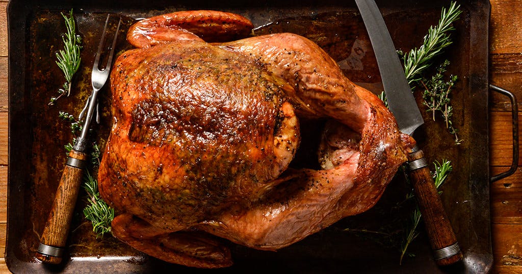 Traditional Smoked Thanksgiving Turkey