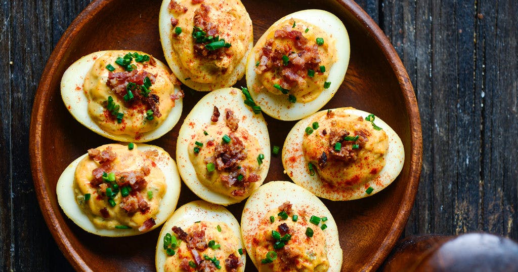 Traeger Smoked Deviled Eggs