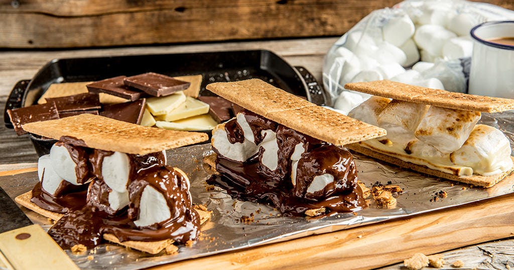 Baked Triple-Chocolate S'mores