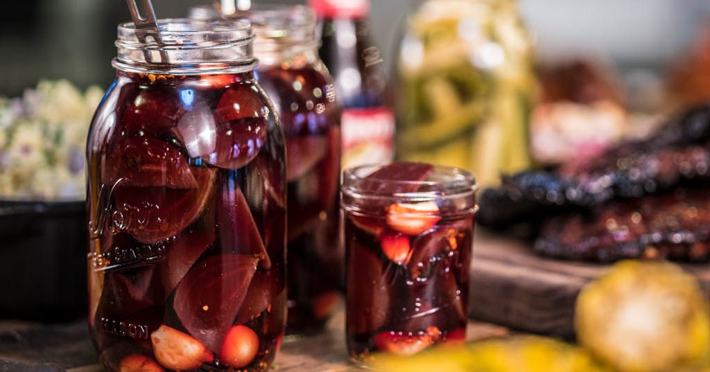 Roasted Pickled Beets