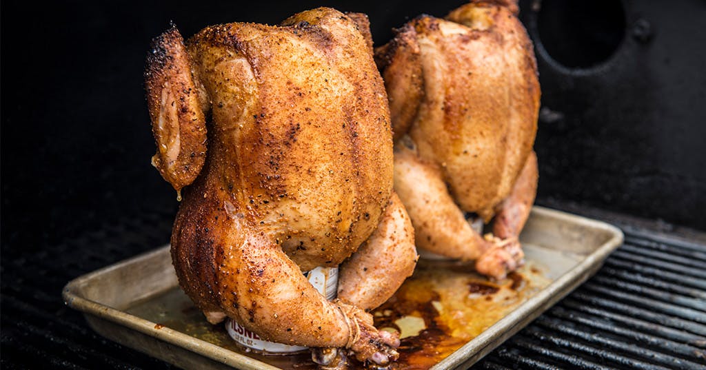 Roasted Beer Can Chicken