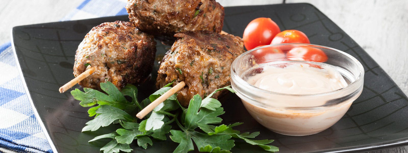 Moroccan Ground Meat Kebabs