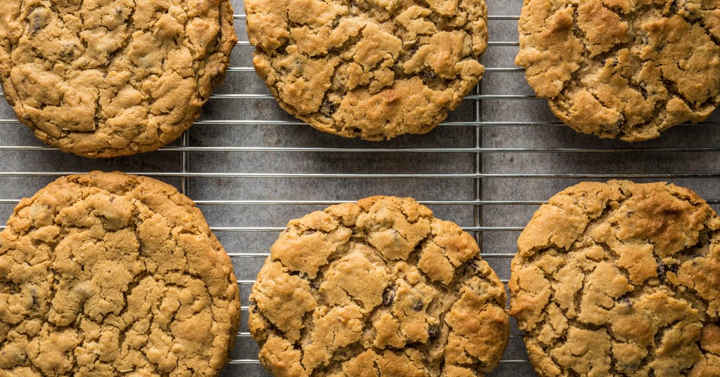Leave No Trace Smoked Chocolate-Chunk Oatmeal Cookies