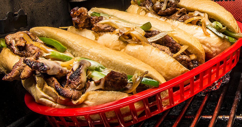 Grilled Cheesesteak Sandwich