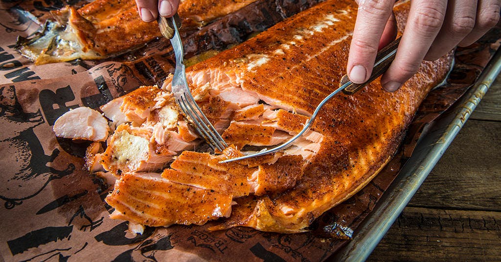 Smoked Teriyaki Salmon by Matt Pittman