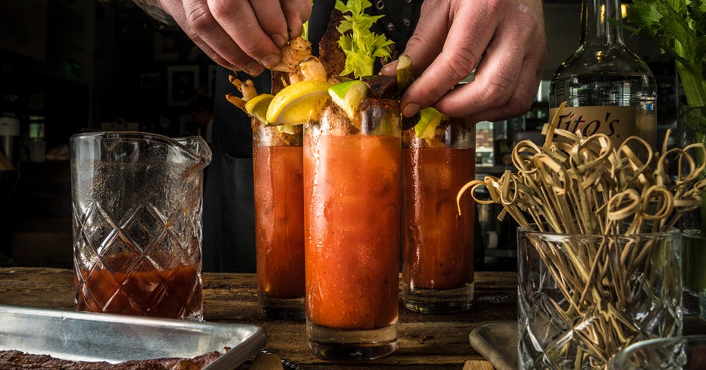 Smoked Bloody Mary Cocktail
