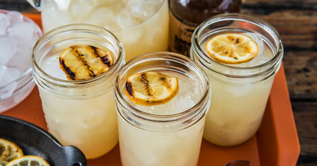 Smoked Lemonade with Traeger Simple Syrup