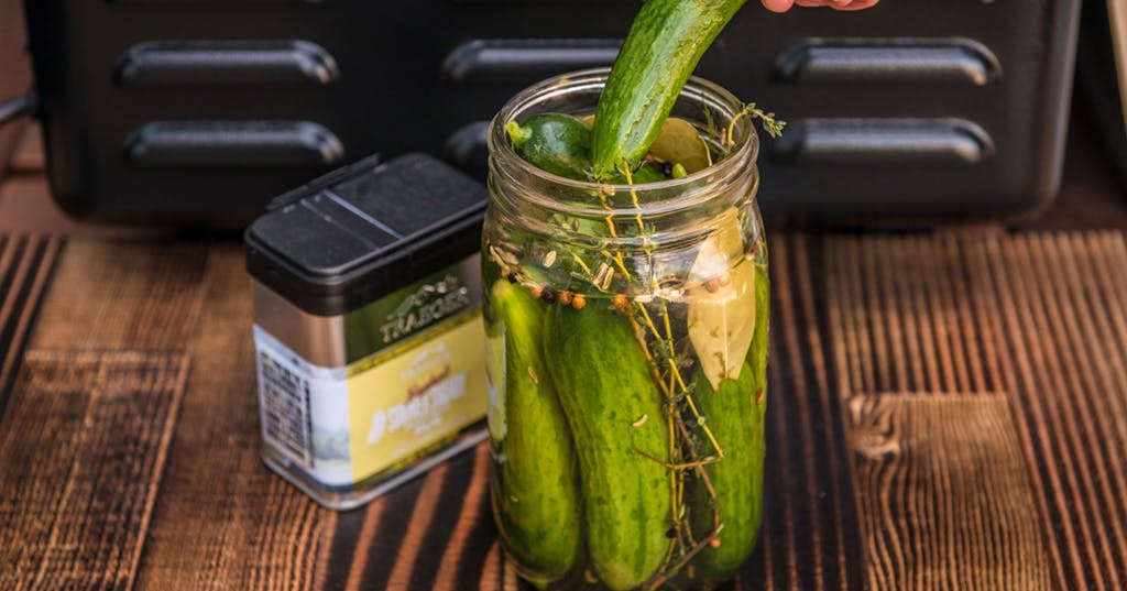 Smoked Whole Pickles