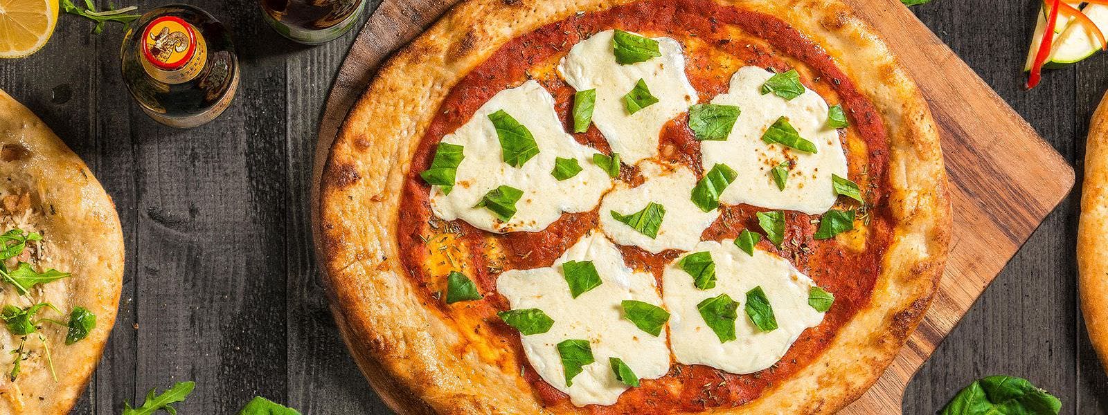 Traeger Grilled Margherita Pizza