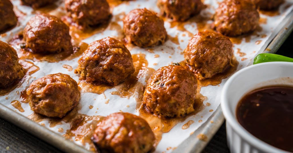Turkey Jalapeño Meatballs