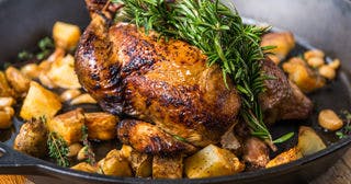 Roast Chicken & Pimenton Potatoes