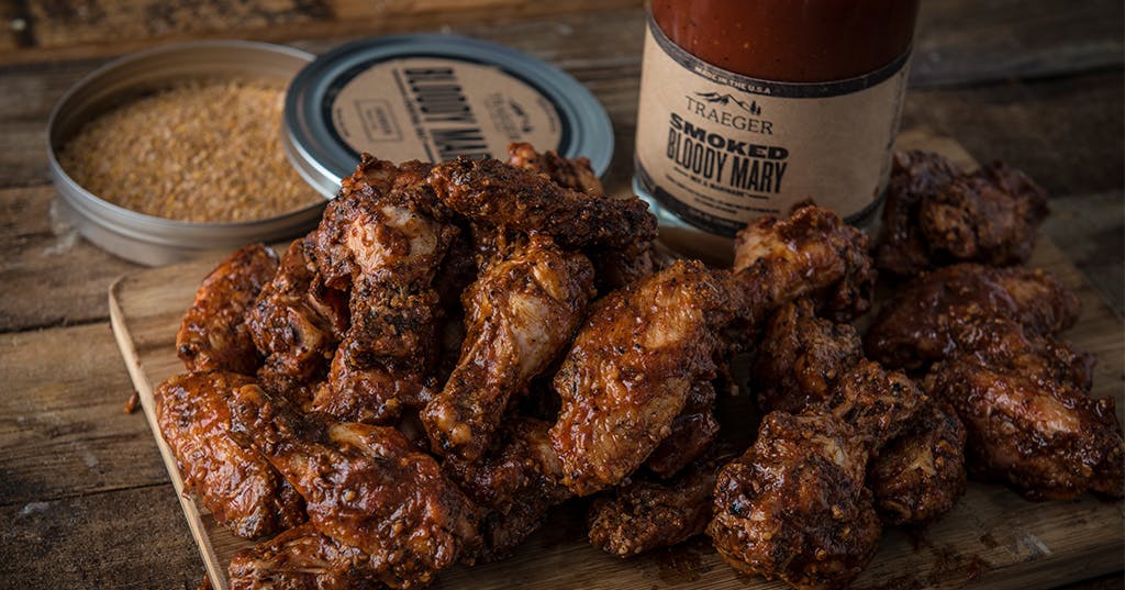 The Dan Patrick Show Grilled Bloody Mary Wings
